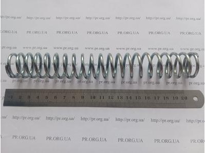 Пружина сжатия 3 х 28 х 195 (Артикул: S9581)