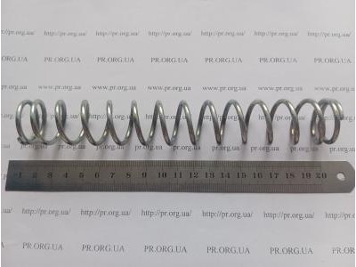 Пружина сжатия 3 х 28 х 188 (Артикул: S9583)