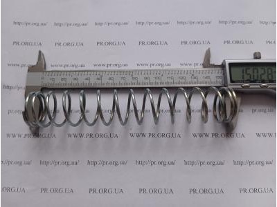 Пружина сжатия 2,2 х 27,6 х 150 (Артикул: S9608)