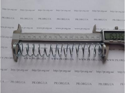 Пружина стиснення 1,8 х 23,8 х 153 (Артикул: S9615)