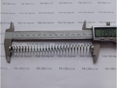 Пружина стиснення 1,4 х 11,4 х 139 (Артикул: S9618)