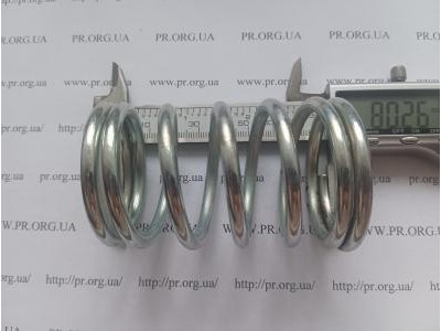 Пружина сжатия 5 х 49,5 х 80 (Артикул: S9683)