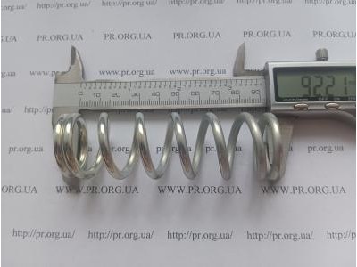 Пружина стиснення 4 х 30 х 92 (Артикул: S9689)