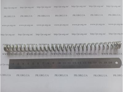 Пружина стиснення 2,5 х 15 х 223 (Артикул: S9694)
