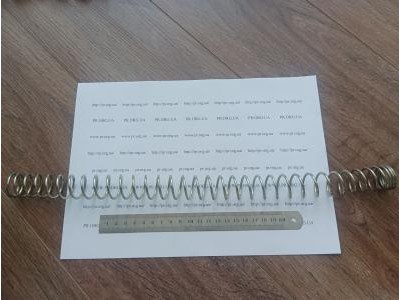 Пружина сжатия 2,5 х 27,3 х 412 (Артикул: S9731)