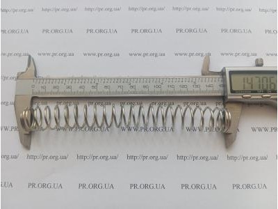 Пружина стиснення 1,5 х 18 х 147 (Артикул: S9737)