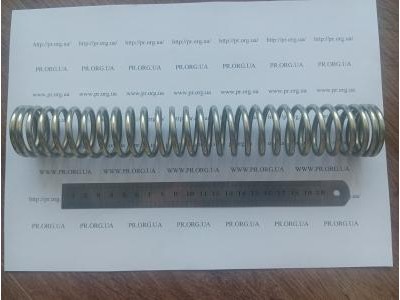 Пружина стиснення 4 х 38 х 255 (Артикул: S9743)