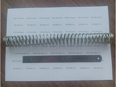 Пружина сжатия 3,5 х 29,5 х 285 (Артикул: S9751)