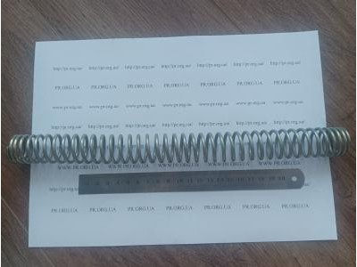 Пружина сжатия 3 х 28,5 х 315 (Артикул: S9755)