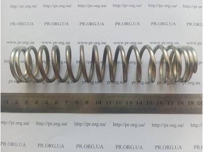 Пружина стиснення 3,5 х 34 х 156 (Артикул: S9779)