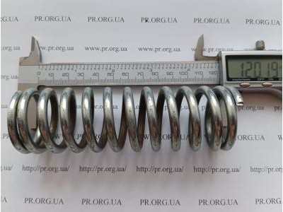 Пружина сжатия 5 х 38,5 х 120 (Артикул: S9806)