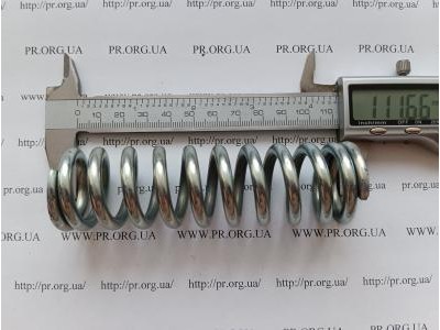 Пружина сжатия 5 х 32,5 х 111,5 (Артикул: S9814)