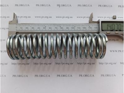 Пружина сжатия 4 х 39,5 х 140,5 (Артикул: S9817)