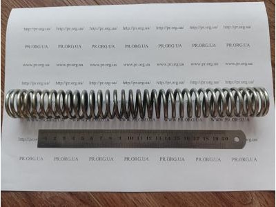 Пружина сжатия 3,5 х 30,5 х 256 (Артикул: S9831)