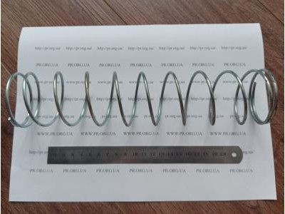 Пружина сжатия 3 х 58 х 260 (Артикул: S9835)