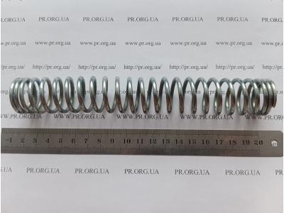 Пружина стиснення 3 х 27,2 х 181 (Артикул: S9852)