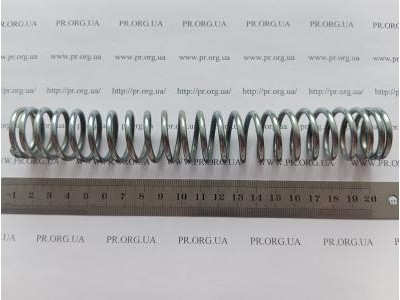 Пружина стиснення 3 х 27,2 х 183 (Артикул: S9853)