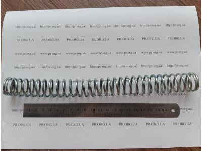 Пружина стиснення 2,5 х 25,6 х 257 (Артикул: S9856)