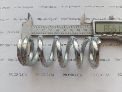 Пружина стиснення 6 х 39 х 86,5 (Артикул: S9865)
